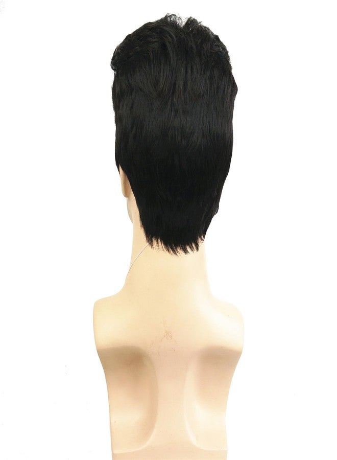 ايمول شعر مستعار رجالي قصير مستقيم من Aimole، شعر مستعار صناعي طبيعي المظهر، مناسب للارتداء اليومي غير الرسمي، طوله 6 بوصات (4RA6) - Image 5